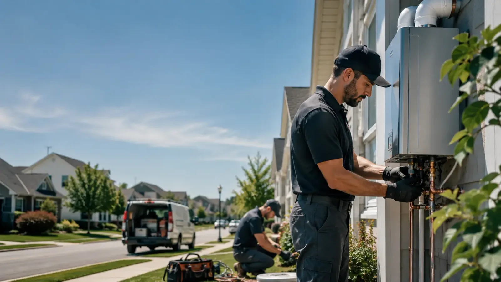 Tankless Water Heater Installation in Newfoundland, PA